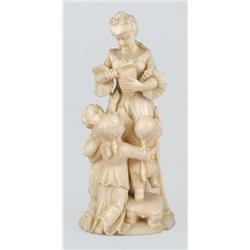 Német szobrász, 19. sz. - Kenyérszelés