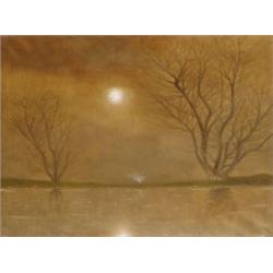 Szepesi Kuszka Jeno (Igló, 1885 - 1948) - Decemberi naplemente