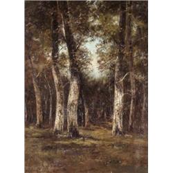 Zemplényi Tivadar (Eperjes, 1864 - Budapest, 1917) - Erdorészlet