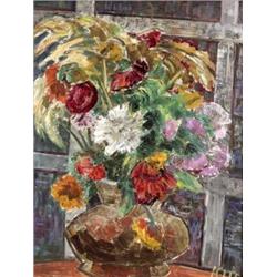 Klie Zoltán (Szekszárd, 1897 - Budapest, 1992) - Virágcsendélet