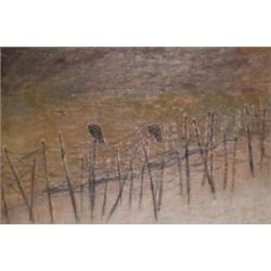 Mednyánszky László báró (Beckó, 1852 - Bécs, 1919) - Téli lövészárok