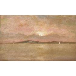 Iványi - Grünwald Béla (Somogysom, 1867 - Budapest, 1940) - Balatoni táj