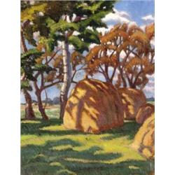 Paál Albert (Arad, 1895 - Arad, 1968) - Napsütötte boglyák