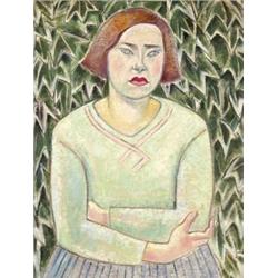 Járitz Józsa (Budapest, 1893 - Budapest, 1986) - Fiatal leány portréja