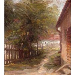 Kernstok Károly (Budapest, 1873 - Budapest, 1940) - Selmeci udvar