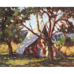 Rozgonyi László (Budapest, 1894 - Budapest, 1948) - Sátorozók