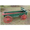 Image 1 : GREEN WOOD MINI HORSE DRAWN WAGON