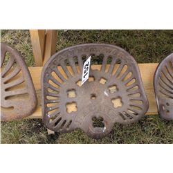 JI CASE RACINE WIS CAST IRON SEAT