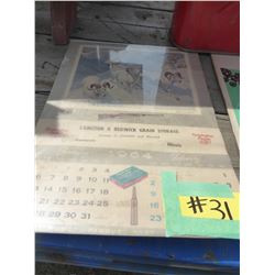 1964 COAMERON & BERWICK CALENDAR