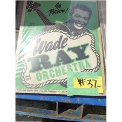 WADE RAY POSTER