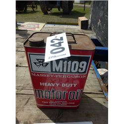MASSEY HARRIS HD MOTOR OIL CAN