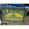 Image 1 : BLACKSMITH FRAMED WOOD SIGN