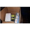 Image 2 : BOX OF BIKE TIRE TUBES AND DISPOSABLE COVERALLS