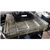 Image 3 : EXERCISE PEN FOR SMALL DOGS, INCLUDES BLACK DISSEMBLED SHELF, CLIPS, AND SCREEN