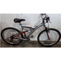 GREY RED KUWAHARA BIKE