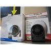 Image 1 : 2 SMALL FANS - 1 OSCILLATING AND EXTENTION CORD AND 1 HANDHELD FAN