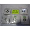 Image 1 : 5 STERLING SILVER BARS .925 CARS DAIMLER, DEDION BOUTON, CHRYSLER, LAGONDA, MG