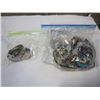 Image 1 : BAG OF JEWELRY AND 3 WATCHES