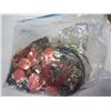 Image 5 : BAG OF JEWELRY AND 3 WATCHES