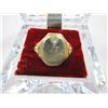 Image 2 : 10K STAMPED ART DECO MENS RING WITH POSSIBLE DIAMONDS