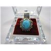 Image 2 : TURQUOISE WOMANS RING STAMPED 925