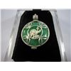Image 2 : JADEITE PENDANT MARKED 925 SILVER
