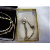 Image 2 : STERLING PEARL PENDANT AND OTHER PEARL JEWELERY