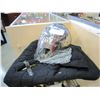 Image 1 : METAL KNIGHT HELMET W/ CHAINMAIL AND PADDED COIF