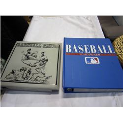 2 BINDERS OF BASEBALL CARDS