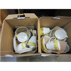 2 BOXES JOSHUA MAXWELL DINNERWARE