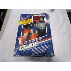 RETRO GI JOE HALL OF FAME SNAKE EYES FIGURE IN ORIGINAL BOX