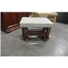 Image 2 : GLIDER ROCKING FOOTSTOOL