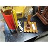 Image 1 : 2 SMALL MID-CENTURY TEAK LAMPS