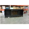 Image 2 : MASTER FLAME MODEL REG23 RC ELECTRIC FIREPLACE W/ SHELVES