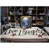 Image 1 : LIVE LOVE LAUGH MAT AND CLOCK
