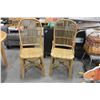 Image 2 : 2 RATTAN CHAIRS