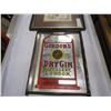 Image 2 : FRAMED JIM BEAM RIPLEYS MIRRORED GORDONS DRY GIN TRAY