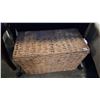 Image 1 : WICKER TRUNK W/ CONTENTS