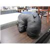 Image 2 : BLACK LEATHER HIPPO FOOTSTOOL