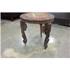 Image 3 : ROUND CARVED EASTERN SIDE TABLE