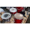 Image 2 : ORBITUBNE 5PC DRUMKIT W/ SABIAN HIHAT SYMBOL STANDS AND CB SNARE