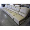 Image 3 : CUSTOM BUILT 4 PC EXTRA LONG SOFA, UNFINISHED SIDES