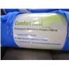 Image 2 : 2 COMFORT REST MEMORY FOAM PILLOWS