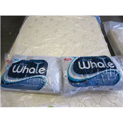 2 NEW BLUE WHALE PILLOWS