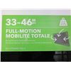 Image 2 : NEW OVERSTOCK INSIGNIA 33-46 INCH FULL MOTION TV WALL MOUNT, COMPLETE, UP TO 55 LBS