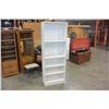 Image 1 : 6FT WHITE BOOKSEHLF