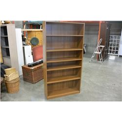 OAK 6FT BOOKSHELF