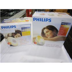 2 PHILLIPS WAKE UP LIGHTS