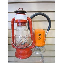 DIETZ AND CP RAILROAD LANTERNS