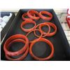 Image 1 : 10 CINNABAR BANGLES
